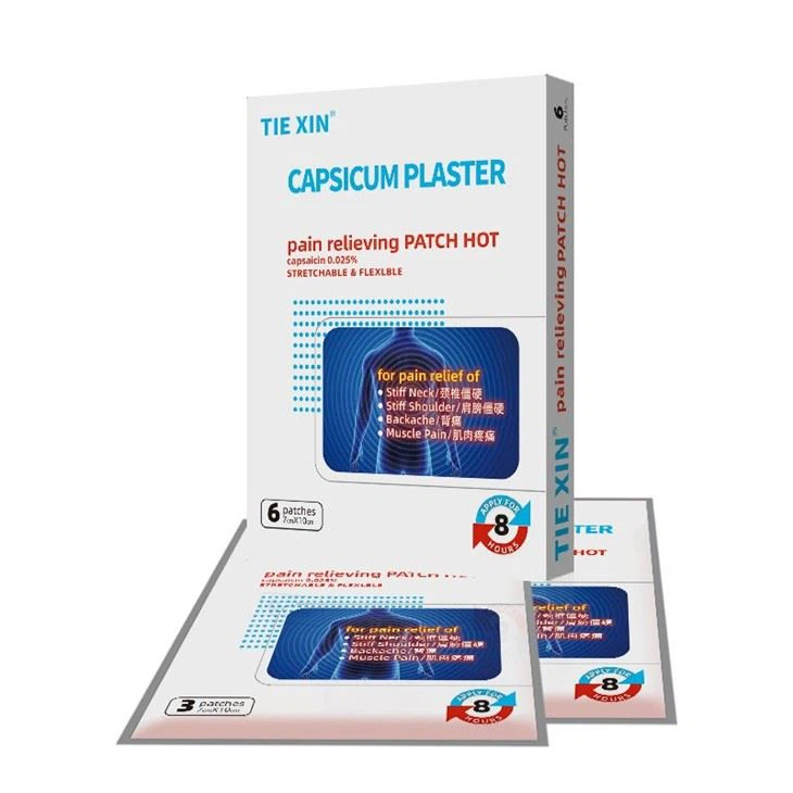 Huawei Poros Super Hot Capsicum Plaster Hot Therapy Relief Pain Capsaicin Patch