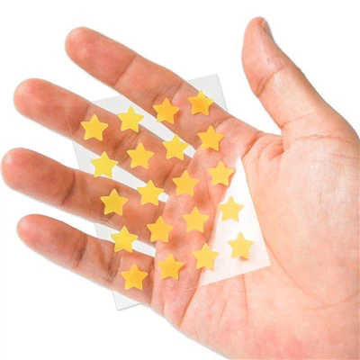 Hydrocolloid niedlicher Sternzit -Cover für Gesicht