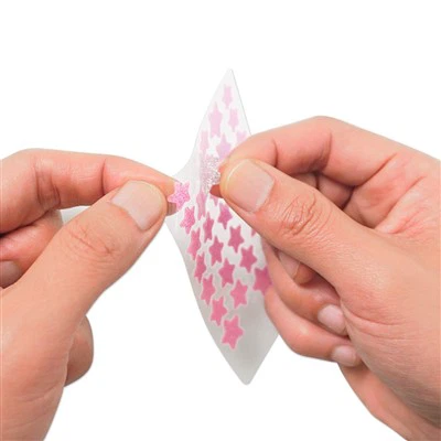 Sternform Akne -Patch süße Hydrokolloidflecken