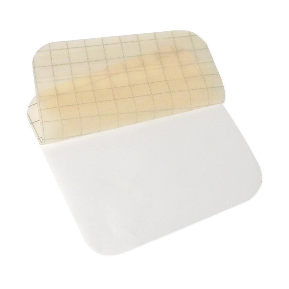 Thin Type 4'' X 4'' Hydrocolloid Wound Dressing For Light Exudate Wound, Pressure Ulcer, Bed Sore